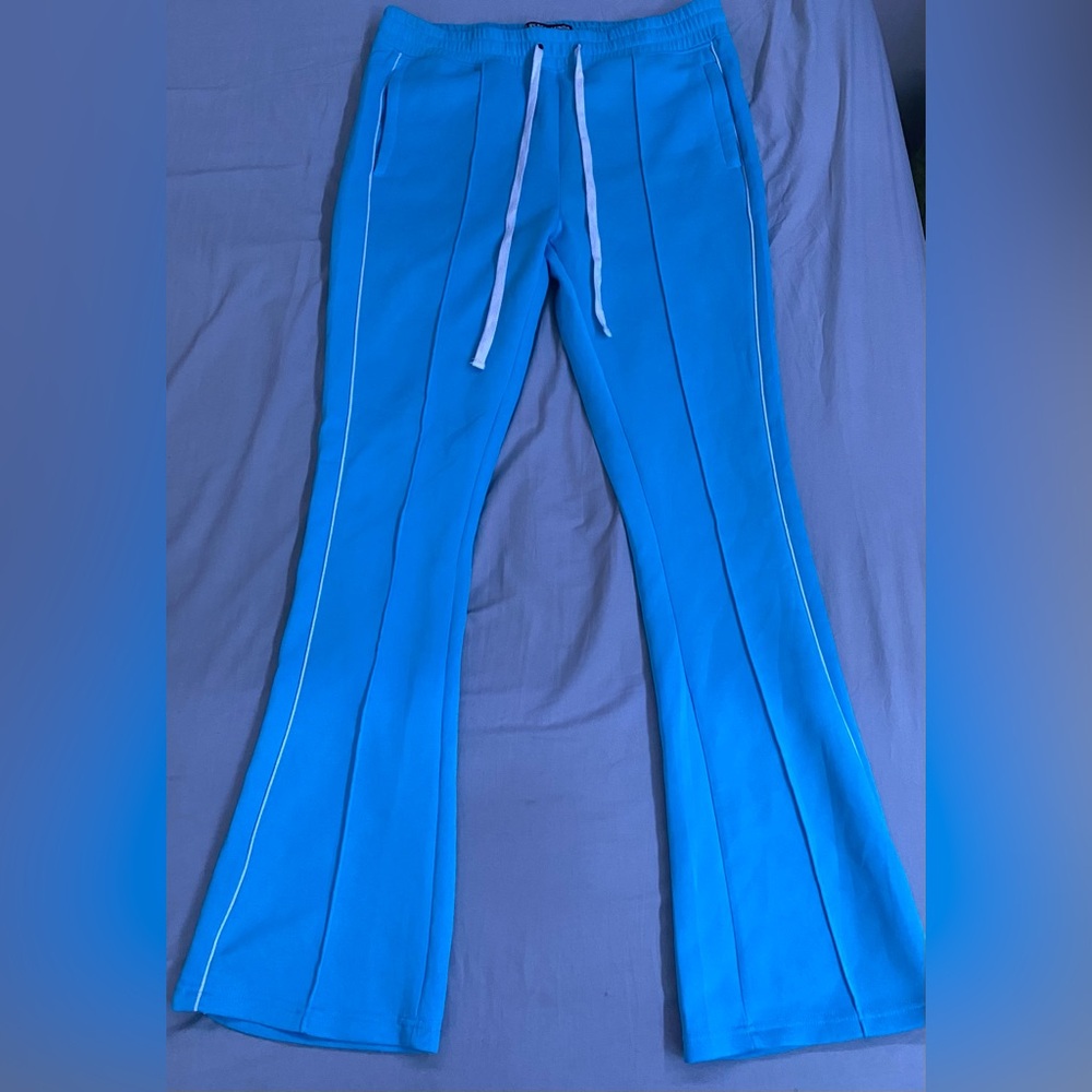 STACKED TRACK PANT